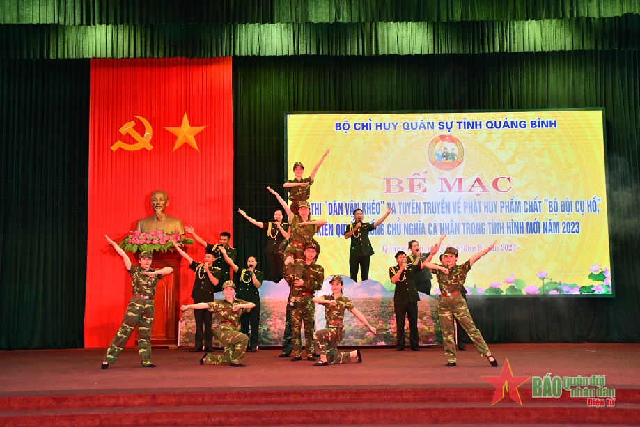 Bộ chỉ huy Quân sự tỉnh Quảng Bình bế mạc Hội thi 